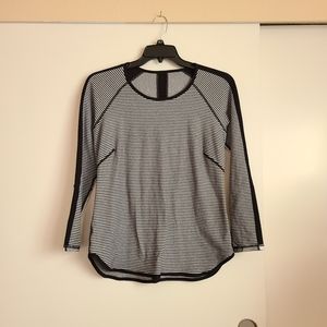 Lululemon athletica stripped long sleeve